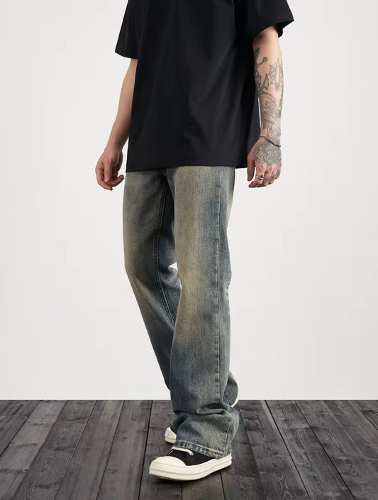 ZAPRE Relaxed Fit Distressed Jeans